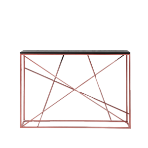 Консоль Wilson line copper черный дуб матовый лак - картинка 1