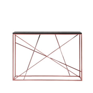 Консоль Wilson line copper черный дуб матовый лак - картинка 1